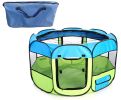 All-Terrain' Lightweight Easy Folding Wire-Framed Collapsible Travel Pet Playpen 1