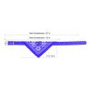 Adjustable Bandana Pet Collar Triangle Scarf