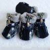 Anti Slip Paw Protector with Zipper Star Design