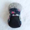 Anti Slip Paw Protector with Zipper Star Design