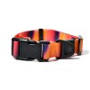 Printed PVC Dog Leash & Collar Set, Waterproof Durable