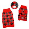 Argyle Turtleneck Sweater